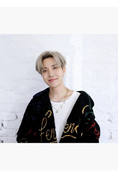 Universal Jhope Weverse Ξύλινη διακοσμητική αφίσα γενεθλίων με κείμενο και σχ...