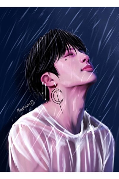 Universal Sj Yağmuru Tablo Ξύλινη Διακοσμητική Αφίσα Κωδικός4859