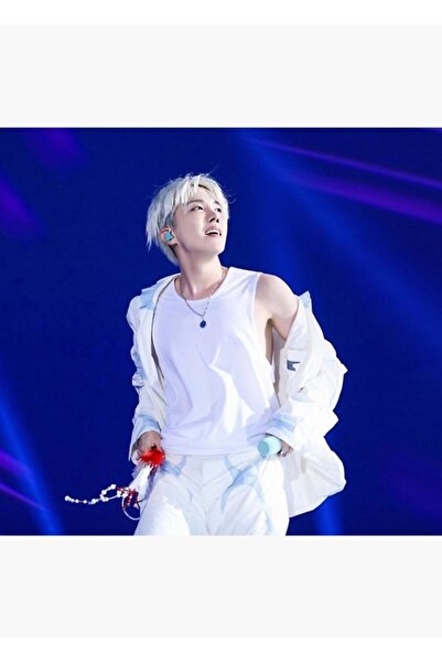 Universal Jhope Weverse Ξύλινη διακοσμητική αφίσα γενεθλίων με κείμενο και σχ...