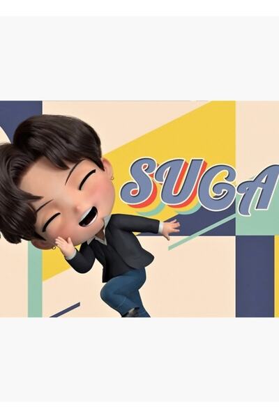 Universal Tinytan Dinamit (suga) Ξύλινη Αφίσα Τέχνης Διακοσμητική Κωδικός2180