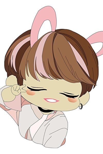 Universal Mutlu Jungkook Ξύλινη Διακοσμητική Αφίσα Ζωγραφικής Κωδικός3946