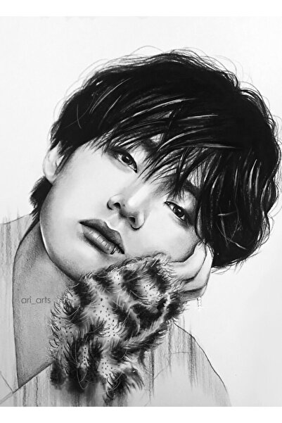 Universal Ταεχιούνγκ Ξύλινη Αφίσα Ζωγραφικής με Μολύβι Κάρακαλεμ Διακοσμητική...