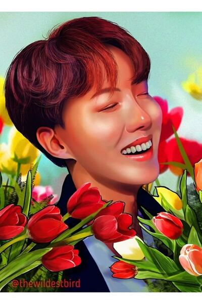 Universal Flowerseok: Ξύλινη Διακοσμητική Αφίσα Τριαντάφυλλο (Lale Tablo) Κωδ...