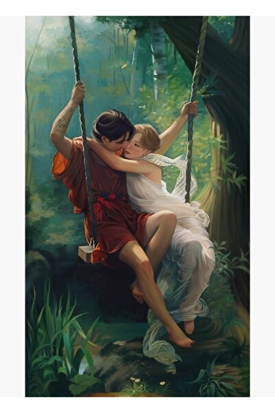 Universal Άνοιξη (Ανθίζω για εσένα) Ξύλινη Αφίσα Ζωγραφικής Διακοσμητική Κωδι...