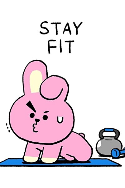 Universal Cooky Bt21 Ξύλινη Διακοσμητική Αφίσα Τραπεζιού Κωδικός4796