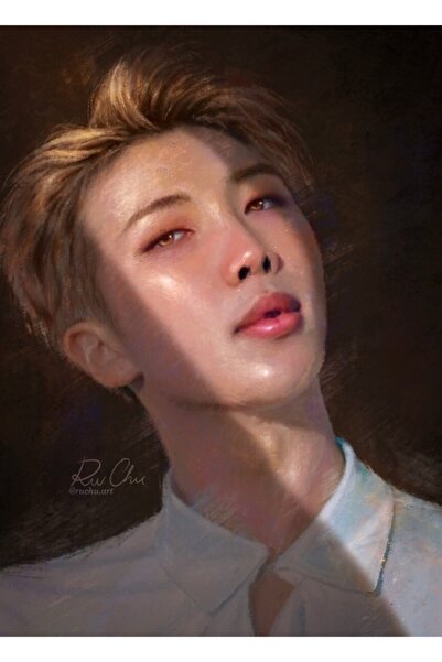 Universal Χρυσό Ρολόι - Ξύλινη Αφίσα Τέχνης Namjoon Διακοσμητική Ξύλινη Αφίσα...