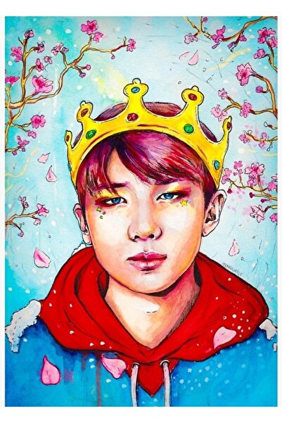 Universal Νεαρός |   Rap Monster Ξύλινη Αφίσα Τέχνης Διακοσμητική Κωδικός2907