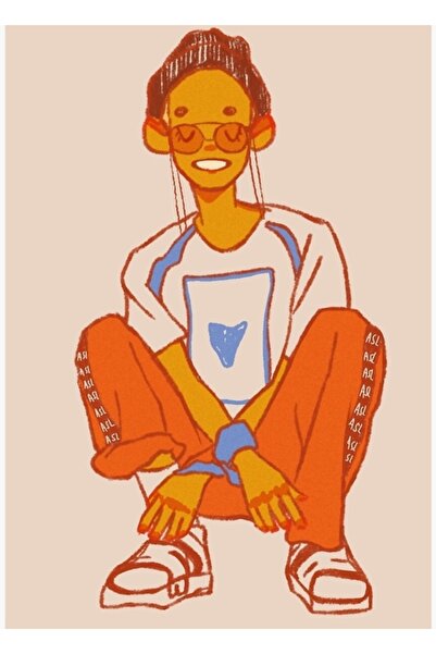 Universal Διακοσμητική Ξύλινη Αφίσα Τραπεζιού Namjoon Κωδικός5409