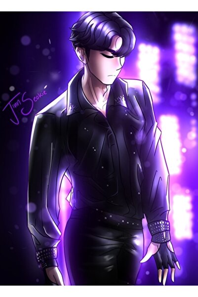 Universal Jung Hoseok Ξύλινη Διακοσμητική Αφίσα Ζωγραφικής Κωδικός4632