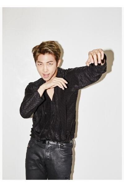 Universal Bangtan Boys - Ξύλινη Διακοσμητική Αφίσα Rapmon Tablo Κωδικός2445