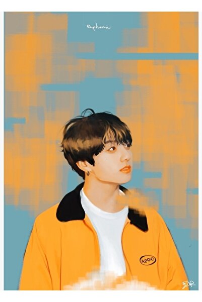 Universal Επιτραπέζια Ξύλινη Αφίσα Euphoria Διακοσμητική Κωδικός5114