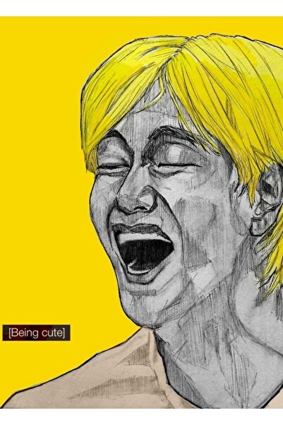 Universal Taehyung Aegyo Tablo Ξύλινη διακοσμητική αφίσα για περισσότερα σπαγ...