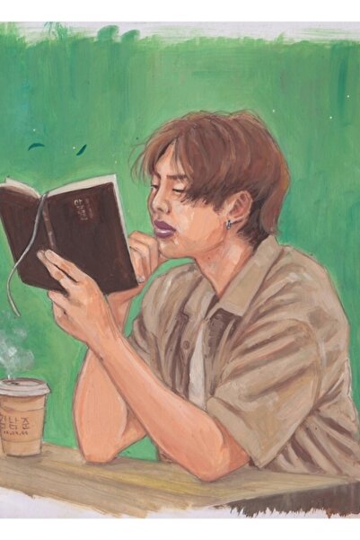 Universal Διακοσμητική Ξύλινη Αφίσα Τραπεζιού Namjooning Κωδ.4836