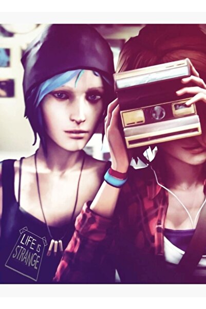 Universal Chloe & Max - Life Is Strange Ξύλινη Διακοσμητική Αφίσα Κωδικός1165