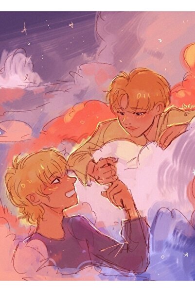 Universal Poster decorativ din lemn Moonchildren Kod4300