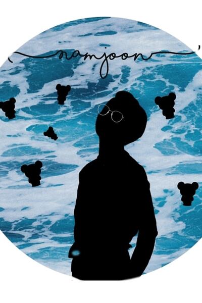 Universal Διακοσμητική Ξύλινη Αφίσα Τραπεζιού Namjoon Κωδ.5500