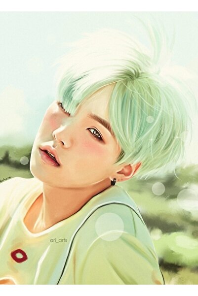 Universal Poster decorativ din lemn Nane Yoongi Cod4469