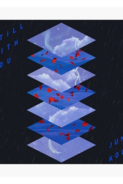 Universal Jungkook Hala Seninle Tablo Ahşap Poster Dekoratif Kod2310