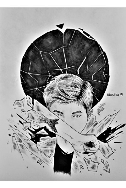 Universal Rm - Αντανάκλαση (φτερά) Ξύλινη Αφίσα Τέχνης Διακοσμητική Κωδικός1946