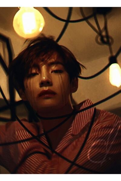 Universal Χωρίς πρόσωπο - Ξύλινη διακοσμητική αφίσα ζωγραφικής του Kim Taehyu...