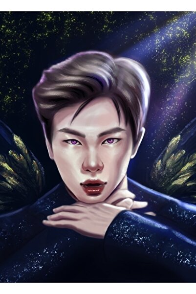 Universal Poster decorativ din lemn Rm Black Swan, cod 4198