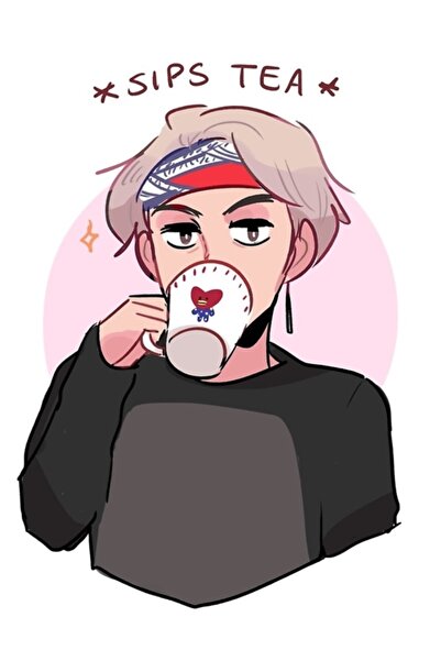 Universal Mıc Drop: Poster decorativ din lemn cu masă de ceai în stil V Kod2078