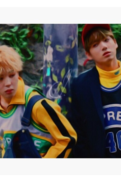 Universal Jimin και Jungkook - Αγάπησε τον εαυτό σου: Έκδοση Ε, Ξύλινη Αφίσα ...