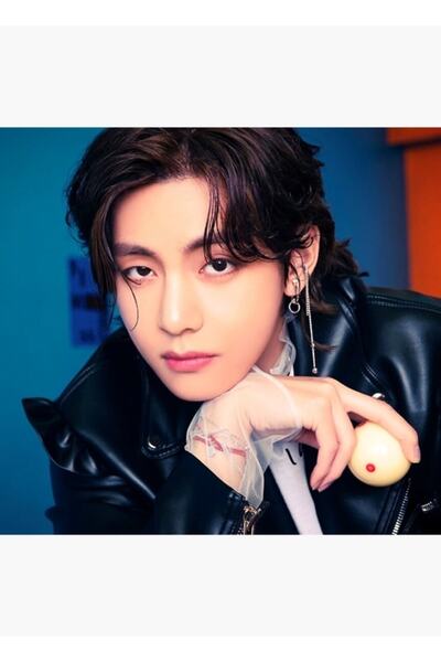 Universal Tablou decorativ din lemn Taehyung Butter Ver.2, Cod2322