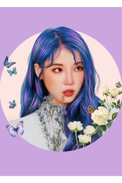 Universal Iu - Ξύλινη Αφίσα Ζωγραφικής Λευκολιλά Διακοσμητική Κωδικός4606