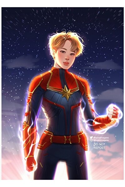 Universal Το θαύμα του καπετάνιου Jimin Tablo Ξύλινη διακοσμητική αφίσα με ξύ...