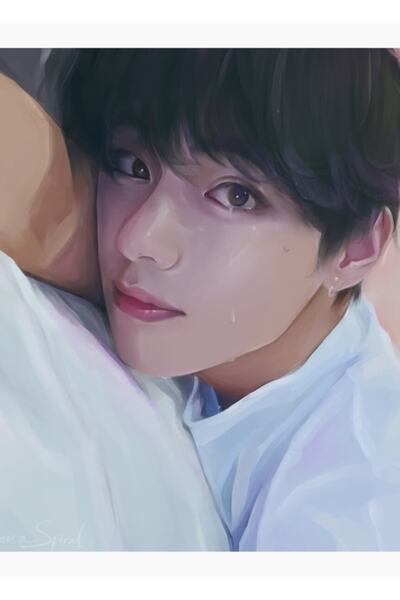 Universal Poster decorativ din lemn Sleepy Taehyung Kod3571