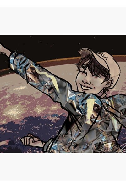 Universal Space Anpanman Yoogie Painting Wooden Poster Decorative Code2493