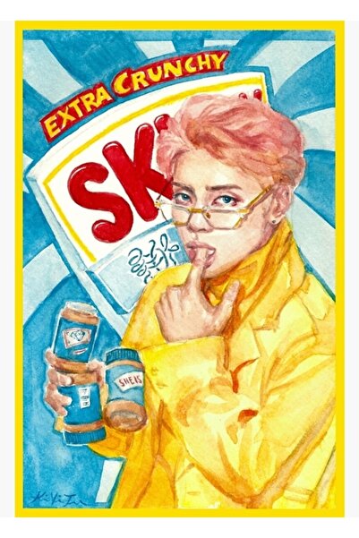 Universal O Jonghyun Tablo Poster din lemn decorativ Cod4728