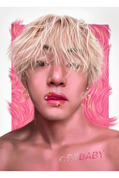 Universal Kim Taehyung “crybaby” Tablo Ahşap Poster Dekoratif Kod2118