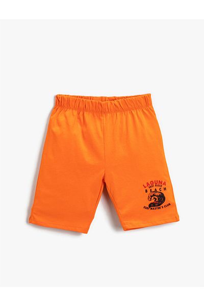 Koton Surf Printed Shorts Cotton