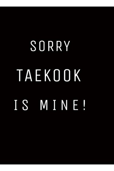 Universal Îmi pare rău, Taekook, este posterul meu decorativ din lemn, cod 2403