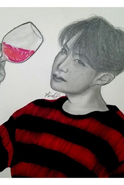 Universal Poster decorativ din lemn Persona V4 Jhope Kod3482