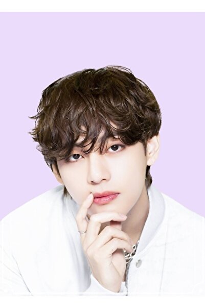 Universal Poster decorativ din lemn pentru ziua de naștere a lui Taehyung, Co...