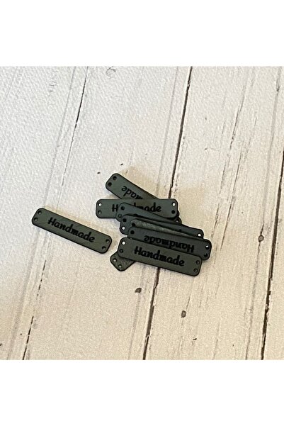 Fa Etiket ملصق جلدي 4x1 سم أخضر زمردي