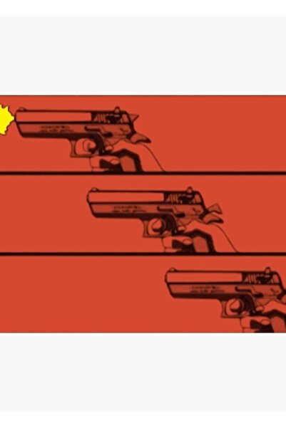 Universal Cowboy Bebop Pistol Grafică Tablou Poster din lemn Decorativ