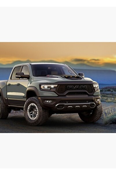 Universal Poster decorativ din lemn Dodge Ram 1500 TRX