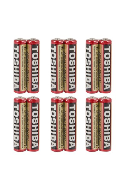 Toshiba Heavy Duty Aaa Ince Kalem Pil 12'li