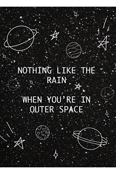Universal 5sos 5 Seconds Of Summer Outer Space Lyrics Doodle Slika Drveni Pos...
