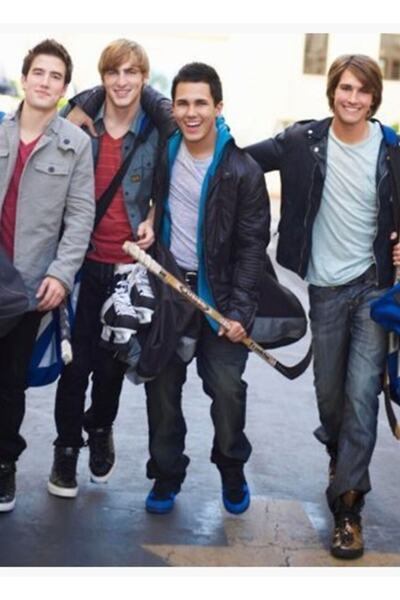 Universal Poster decorativ din lemn Big Time Rush