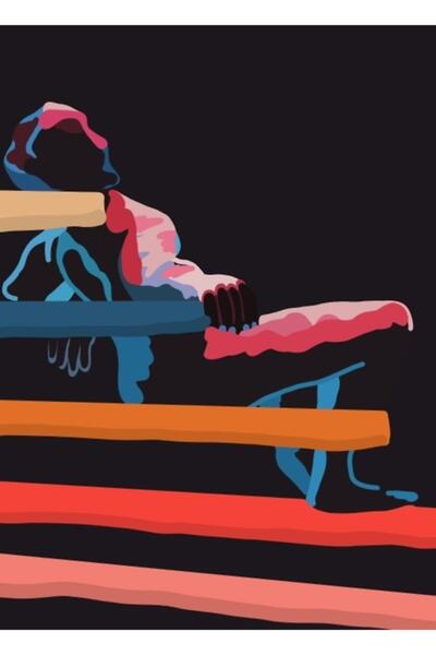 Universal Διακοσμητική ξύλινη αφίσα με ζωγραφική τέχνη Bambi του Water Horse ...