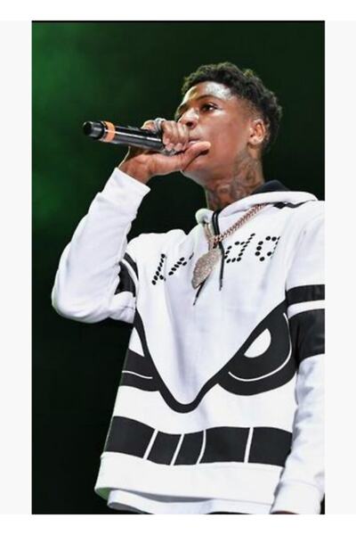 Universal Poster decorativ din lemn Nba Youngboy