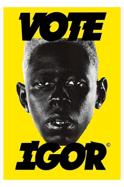 Universal Tablou decorativ din lemn Tyler Igor Poster