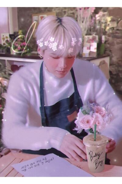 Universal Kahve Çocuk - Bts Suga Ξύλινη Αφίσα Ζωγραφικής Διακοσμητική Ξύλινη ...