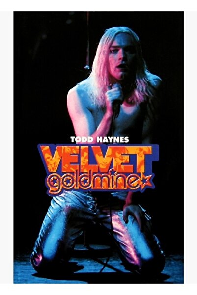 Universal Διακοσμητική ξύλινη αφίσα Velvet Goldmine Curt Wild Painting