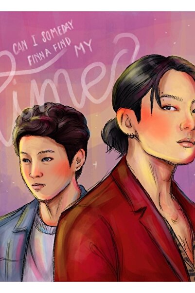 Universal My Time Bts Ξύλινη Διακοσμητική Αφίσα Κωδικός4544